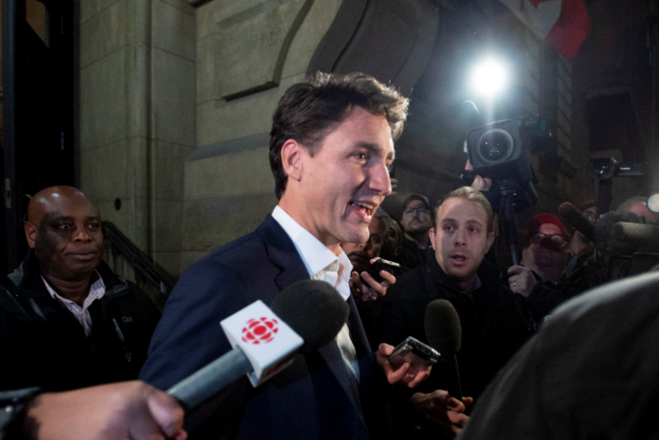 Canada's PM Justin Trudeau, who stared down Donald Trump's threats of sanctions, tells reporters the new pact is just what his country wanted. 