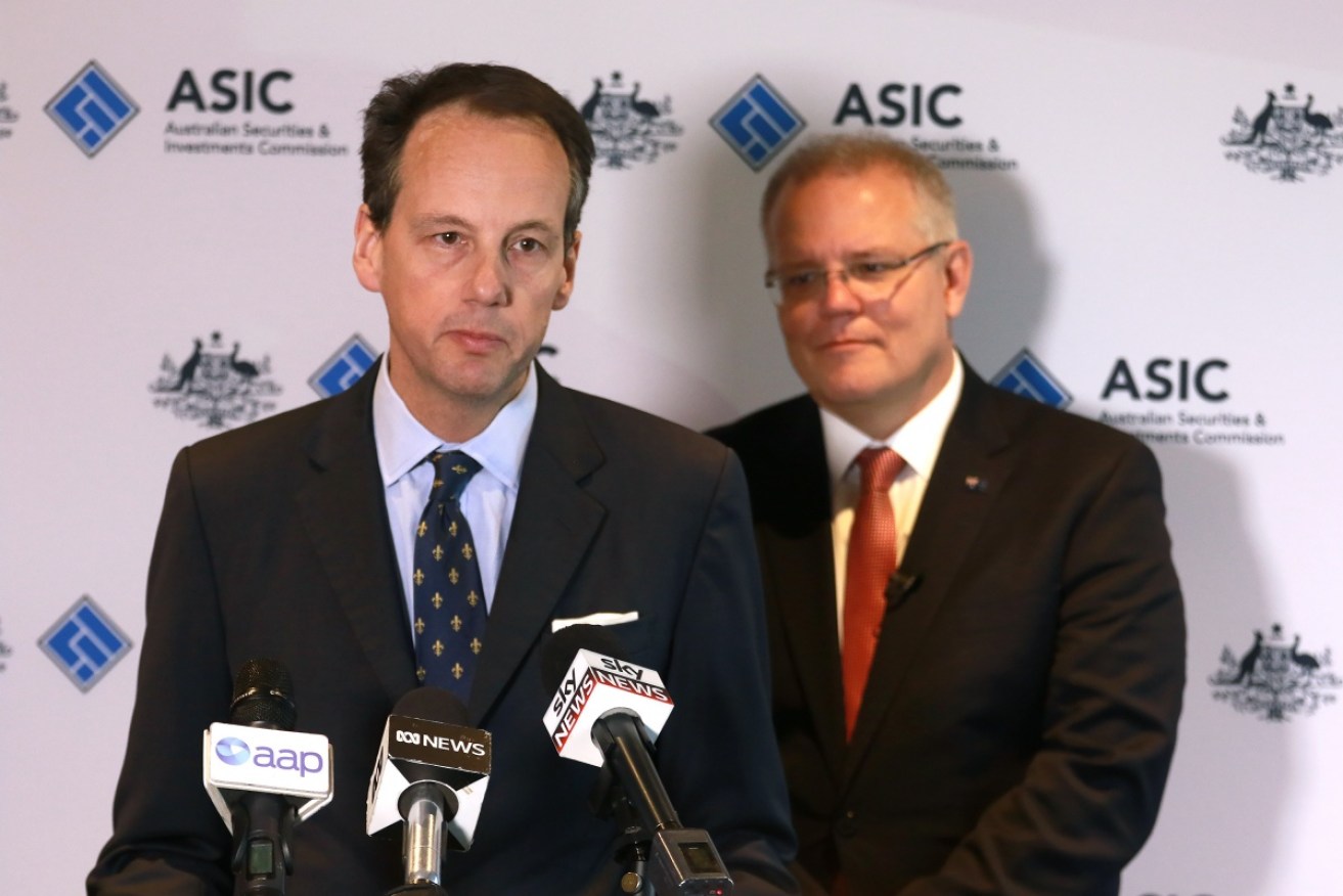 ASIC is the government body responsible for keeping banks in line.