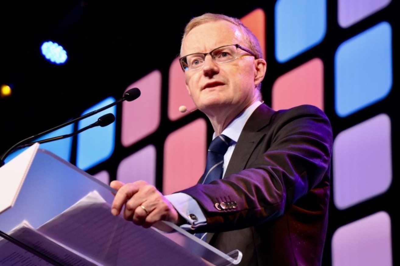 Reserve Bank governor Philip Lowe says the RBA is in no hurry to move interest rates.