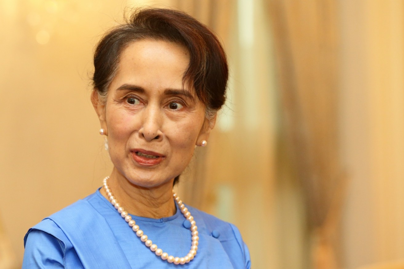 Aung San Suu Kyihas been accused of accepting bribes by the military junta. 