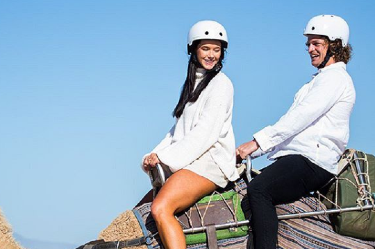 Did Nick Cummins (on a camel with Brittany Hockley) take viewers and Bachelorettes for a ride?