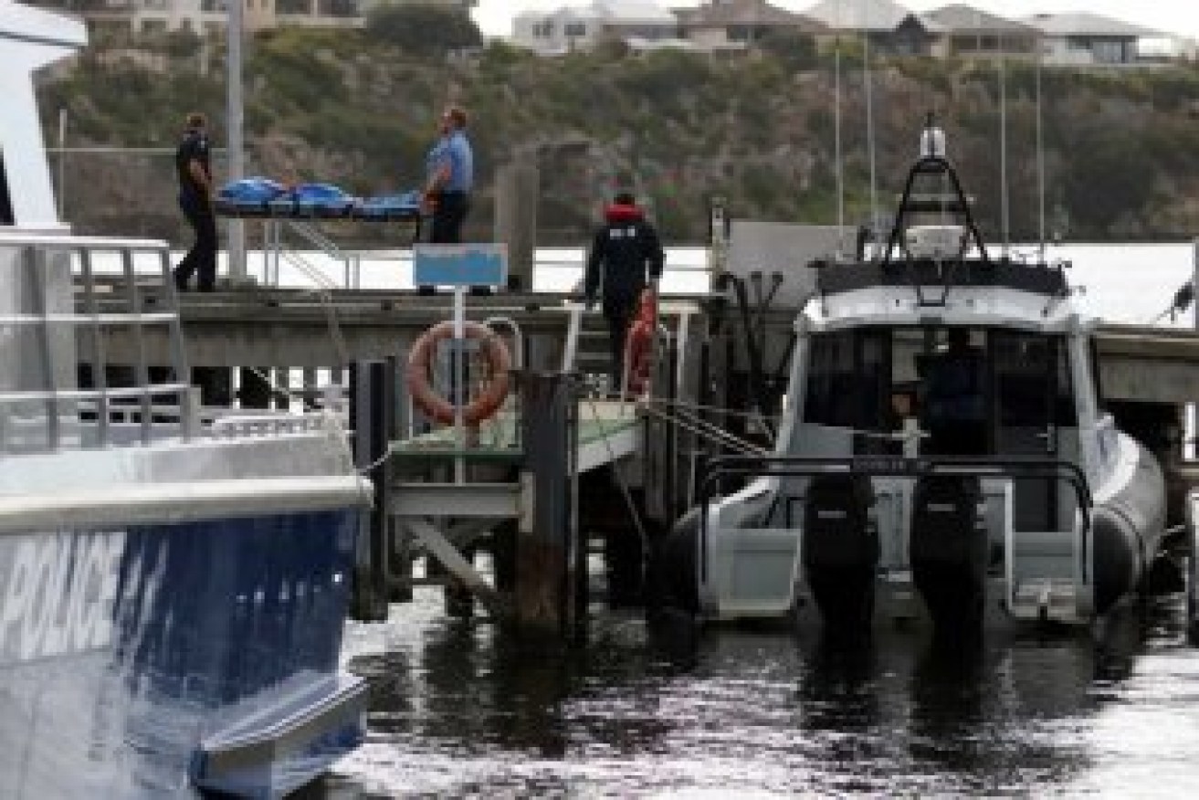 Police are working to identify the two bodies discovered off the Fremantle coast near Garden Island.