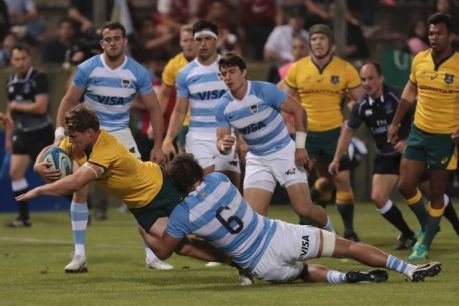 Wallabies avoid wooden spoon with heroic last-half comeback against Argentina