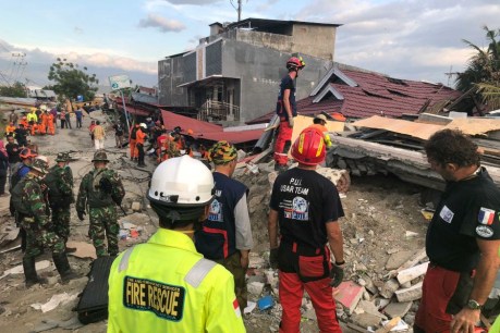 Indonesia tsunami: Palu a land of camps and makeshift clinics as earthquake recovery efforts continue