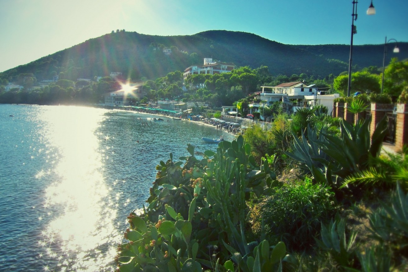 Italy's Cilento coastline. Residents of the village of Pioppi, in Cilento, is said to have the world's best diet.