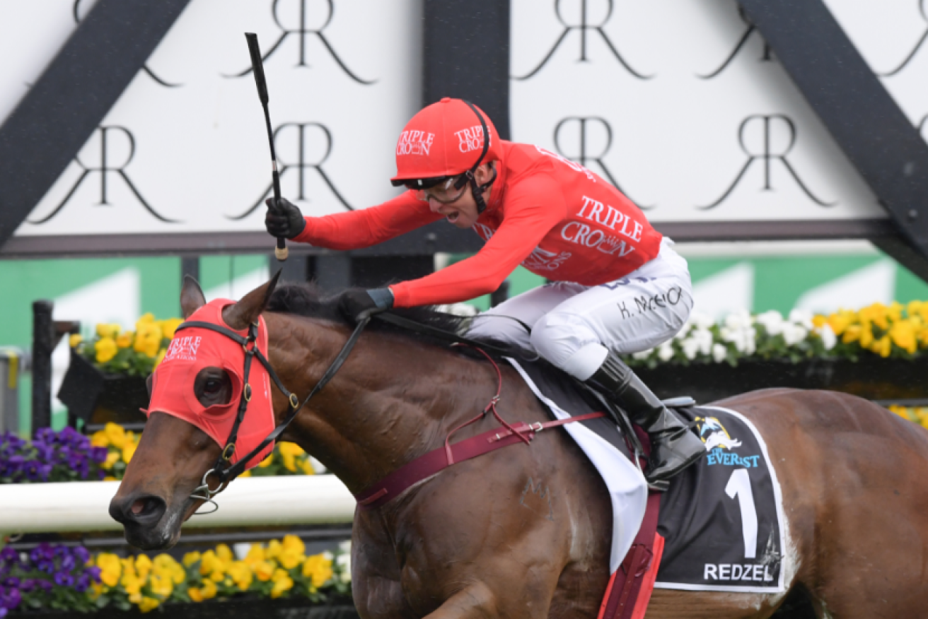 Kerrin McEvoy takes Redzel to a second Everest win - and a $5.8 million purse.