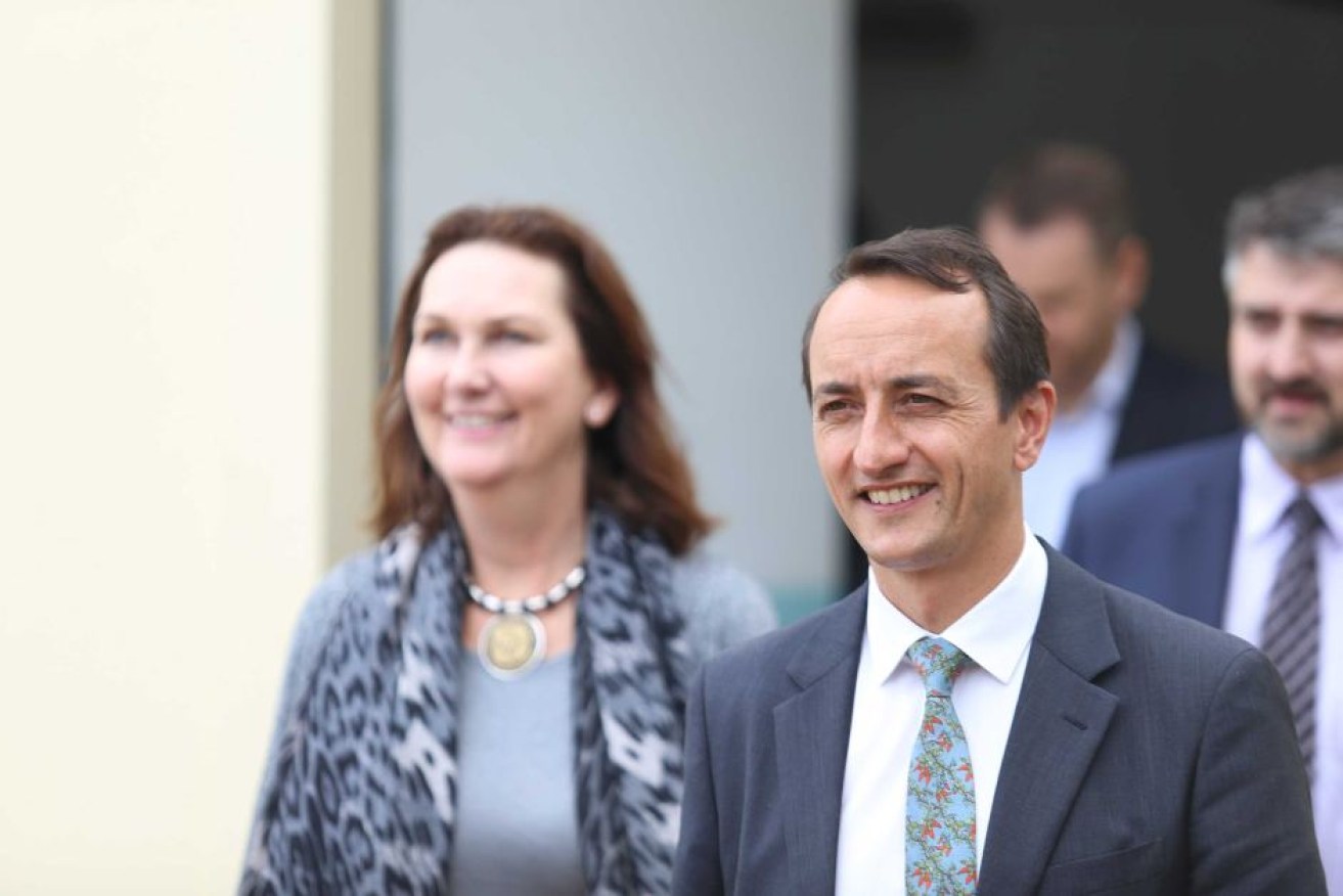 Liberal candidate Dave Sharma said the voters will decide whether they are ready to forgive.

