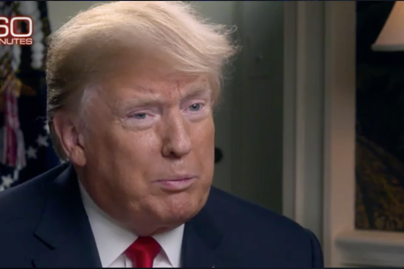 Donald Trump's argument didn't impress the judge, who ordered him to answer questions about his hotel's finances. <i>Photo: CBS News</i> 