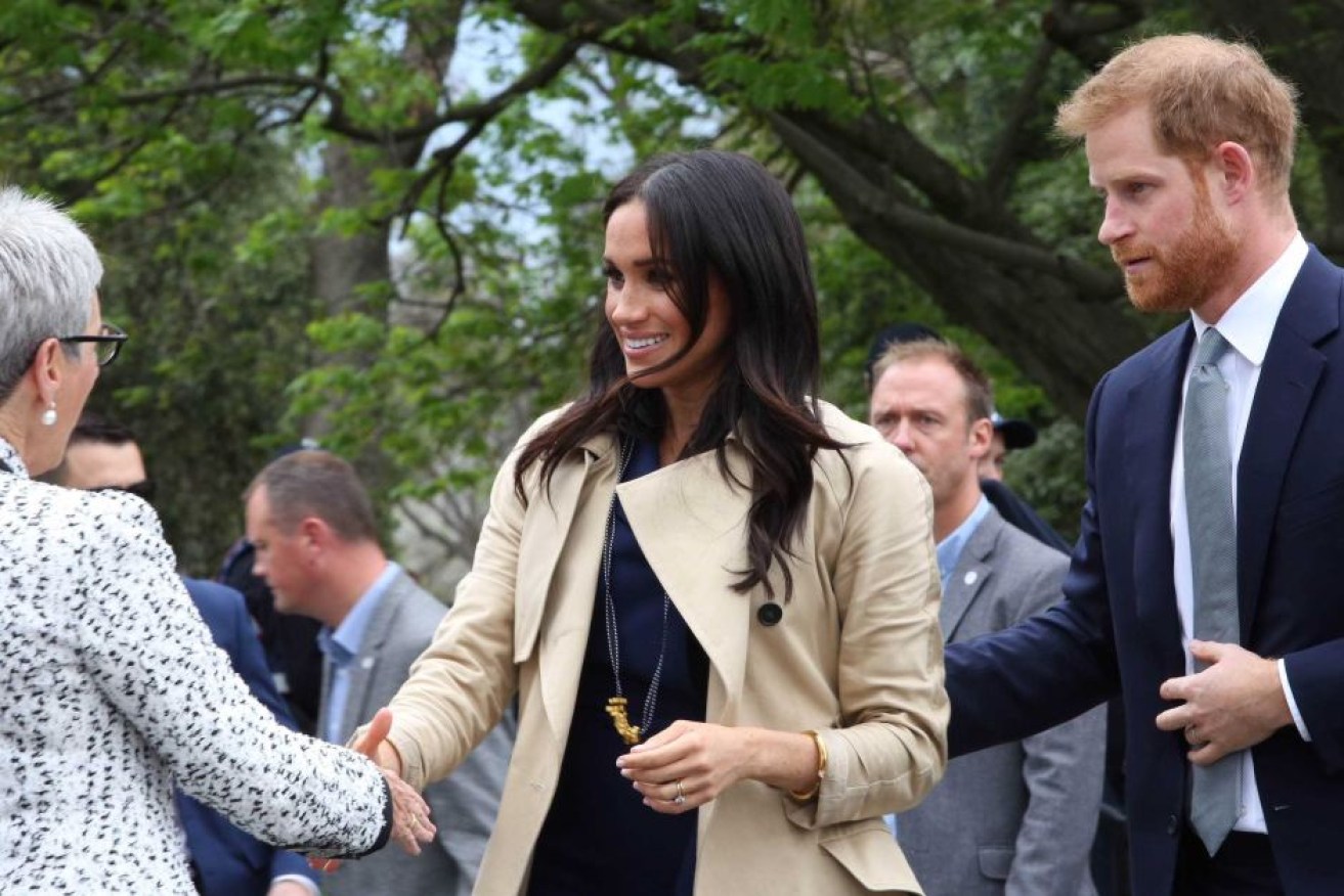 The ever-chic Duchess of Sussex accessorised her outfits with that stunning smile.
