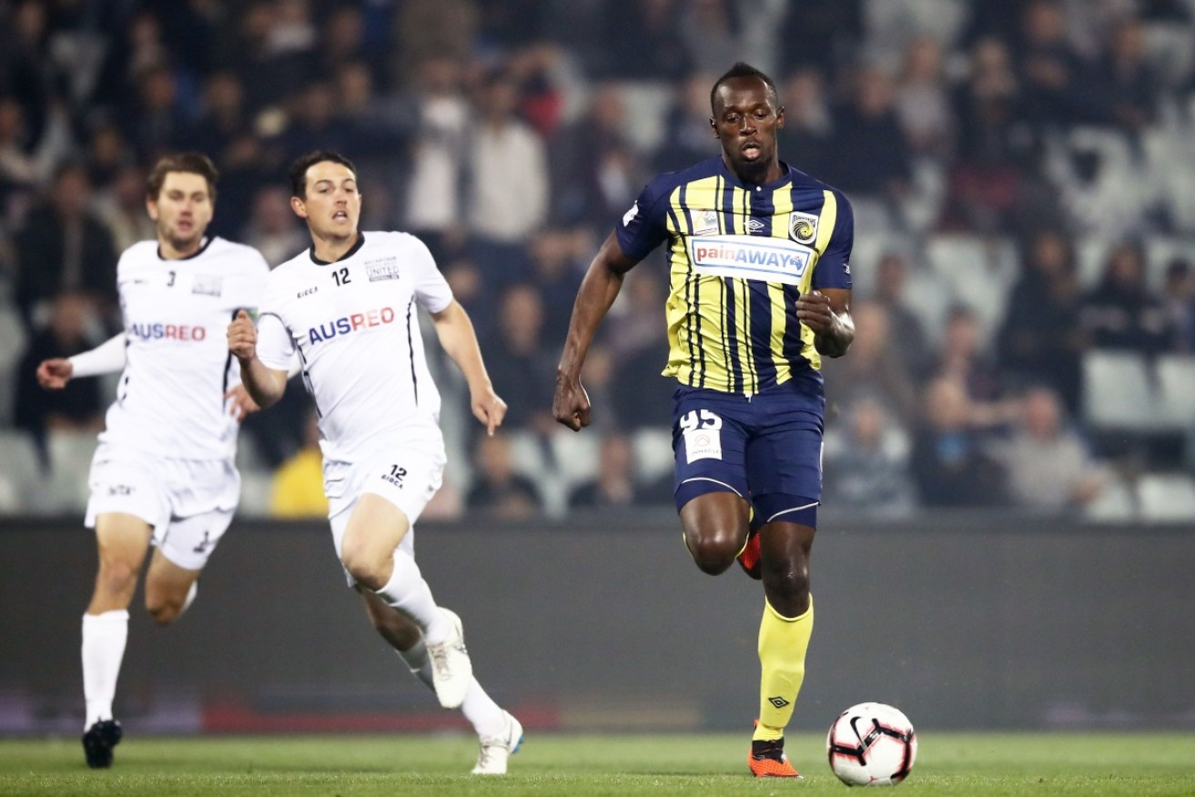 Usain Bolt has been offered an A-League contract but is only a fraction of what his management was requesting. Photo: Getty