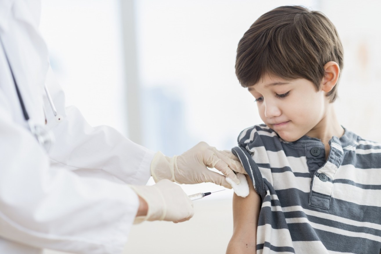The national immunisation rate for five-year-old children was 94.52 per cent.