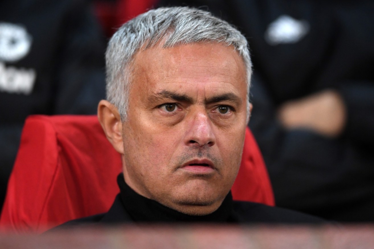 Manchester United manager Jose Mourinho is under pressure.