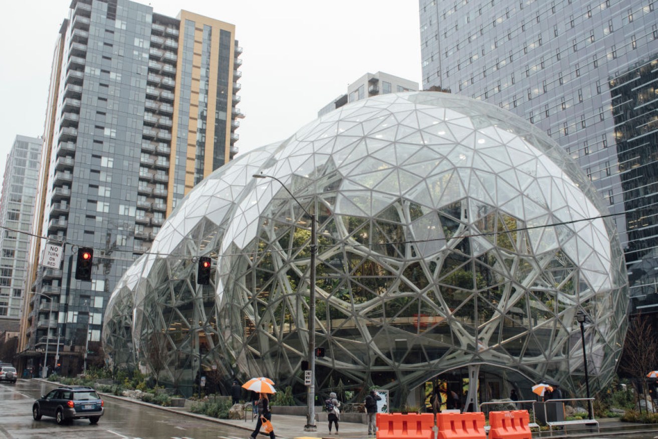 Amazon's Spheres office building in Seattle contains 40,000 plants.