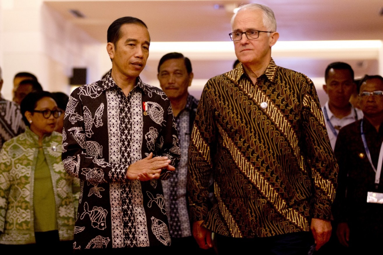 Mr Turnbull criticised the proposed embassy move while representing the PM in Bali.