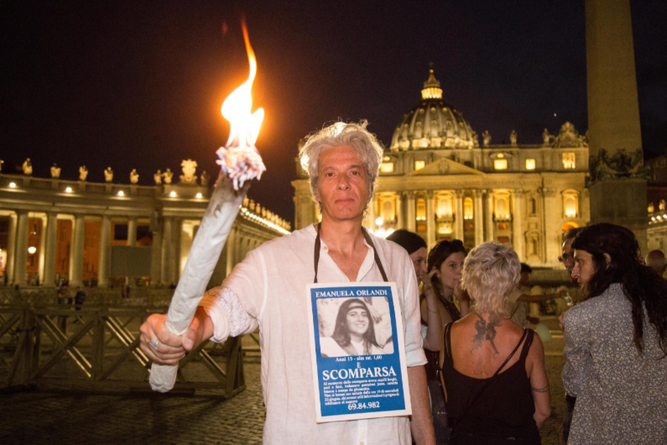 Emanuela Orlandi's brother, Pietro, has never stopped pressing the Vatican for information about his sister's fate. 