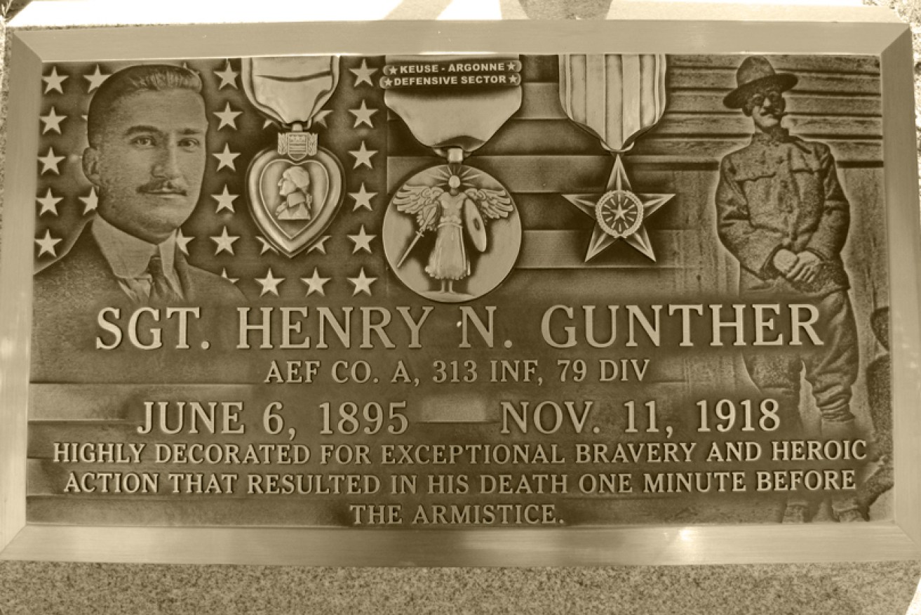 A bronze plaque honours Gunther in Most Holy Redeemer Cemetery in his native Baltimore.