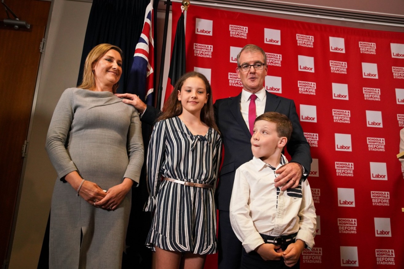 NSW Opposition Leader Michael Daley has billed himself as a family man.