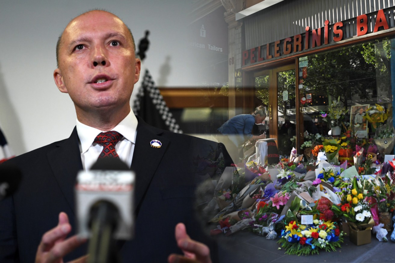 Peter Dutton speaks out, as Melburnians refuse to be cowed.