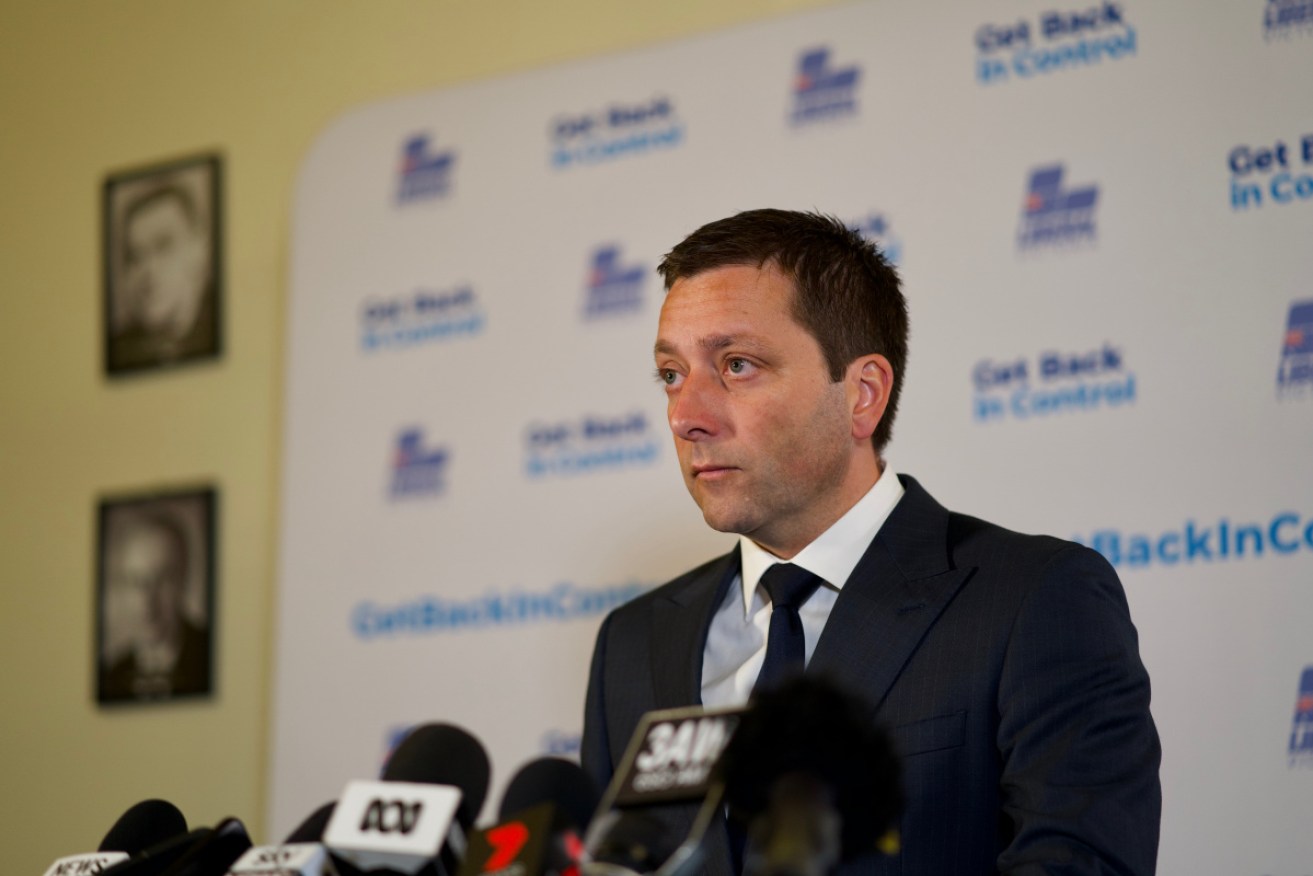 Opposition Leader Matthew Guy said he would fast-track the counter terrorism measures if elected.