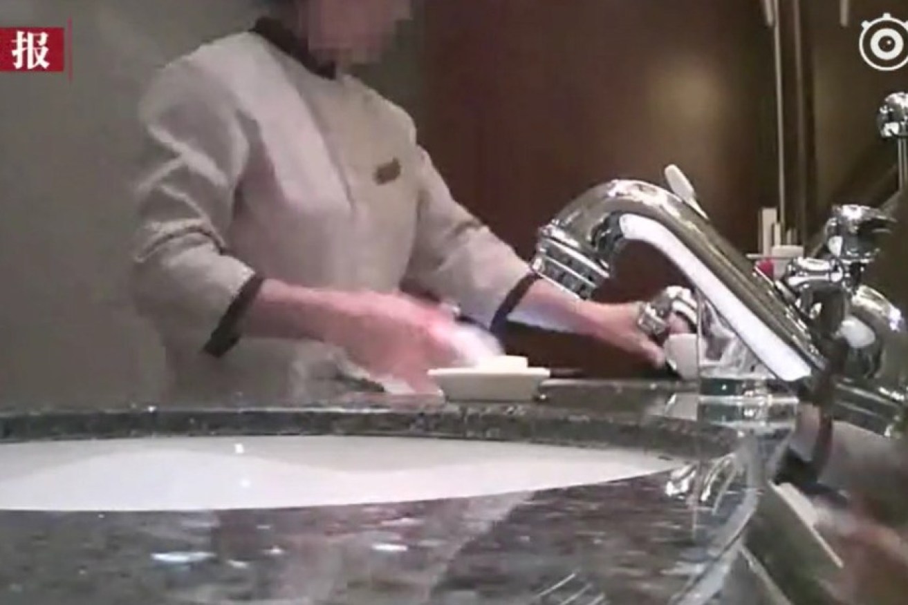 Some of the world's biggest hotel brands were exposed in the video.