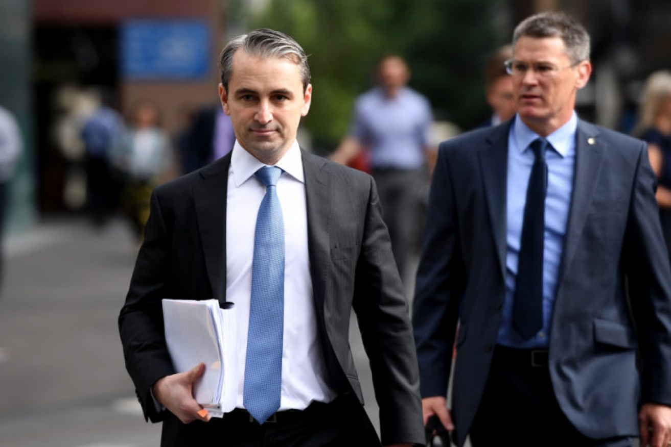 Matt Comyn (left) admitted executives had not acted in clients' interests. 