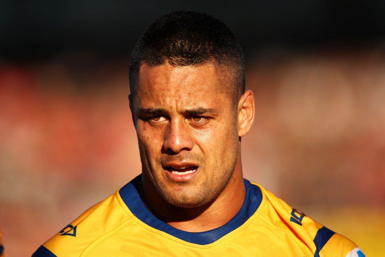 Jarryd Hayne has been charged with aggravated sexual assault. 