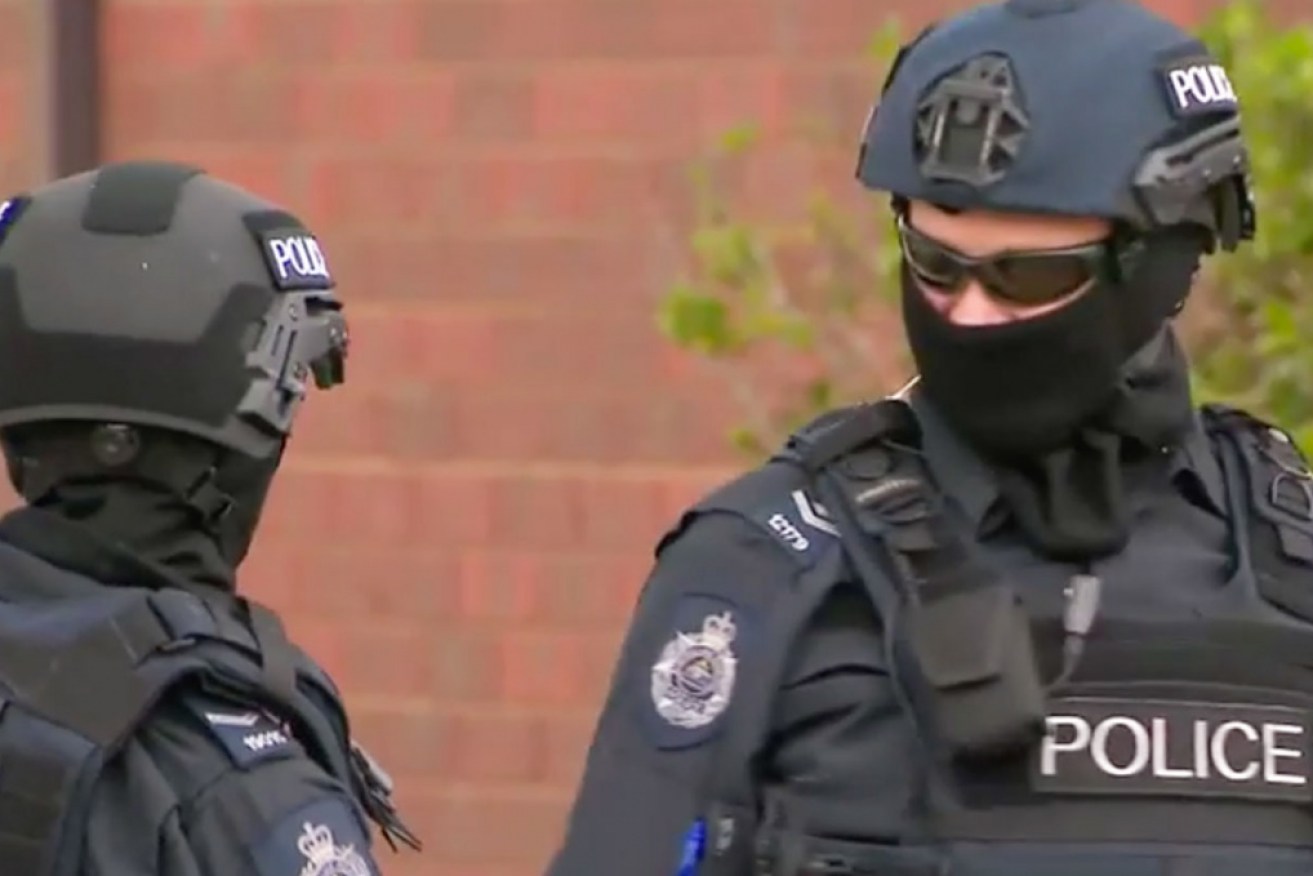 Police say the terror threat has been "contained".