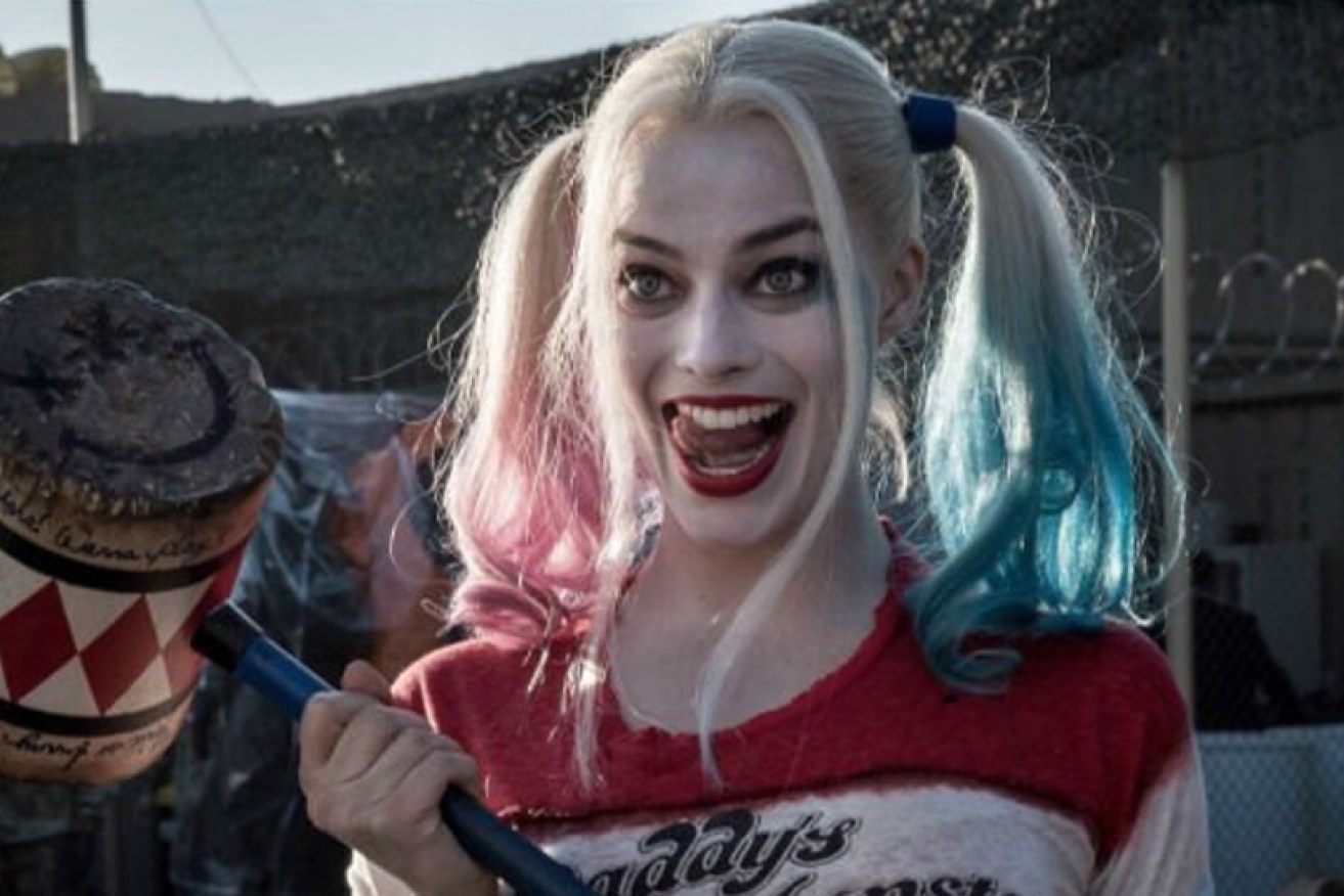 Margot Robbie in her first outing as Harley Quinn in <i>Suicide Squad</i>