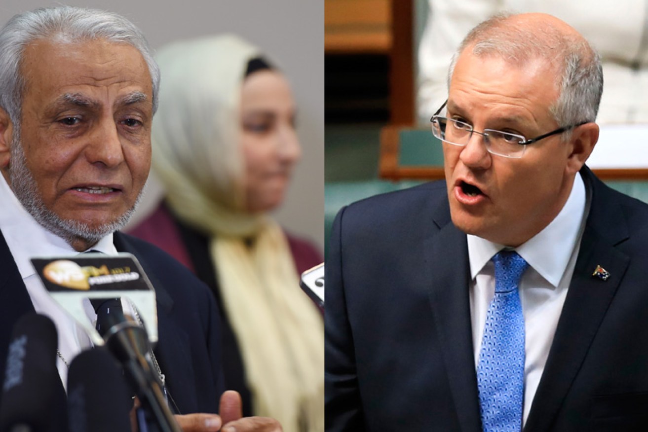 Muslim leaders, including Grand Mufti Ibrahim Abu Mohamed, are at odds with Prime Minister Scott Morrison.