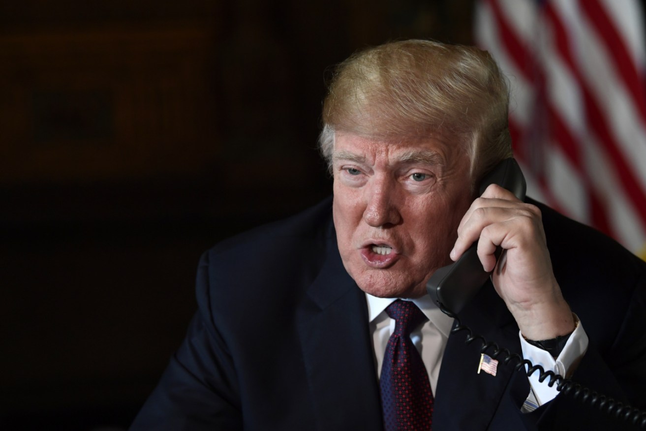 Mr Trump's phone call with his Ukrainian counterpart is behind the Democrats' impeachment push.