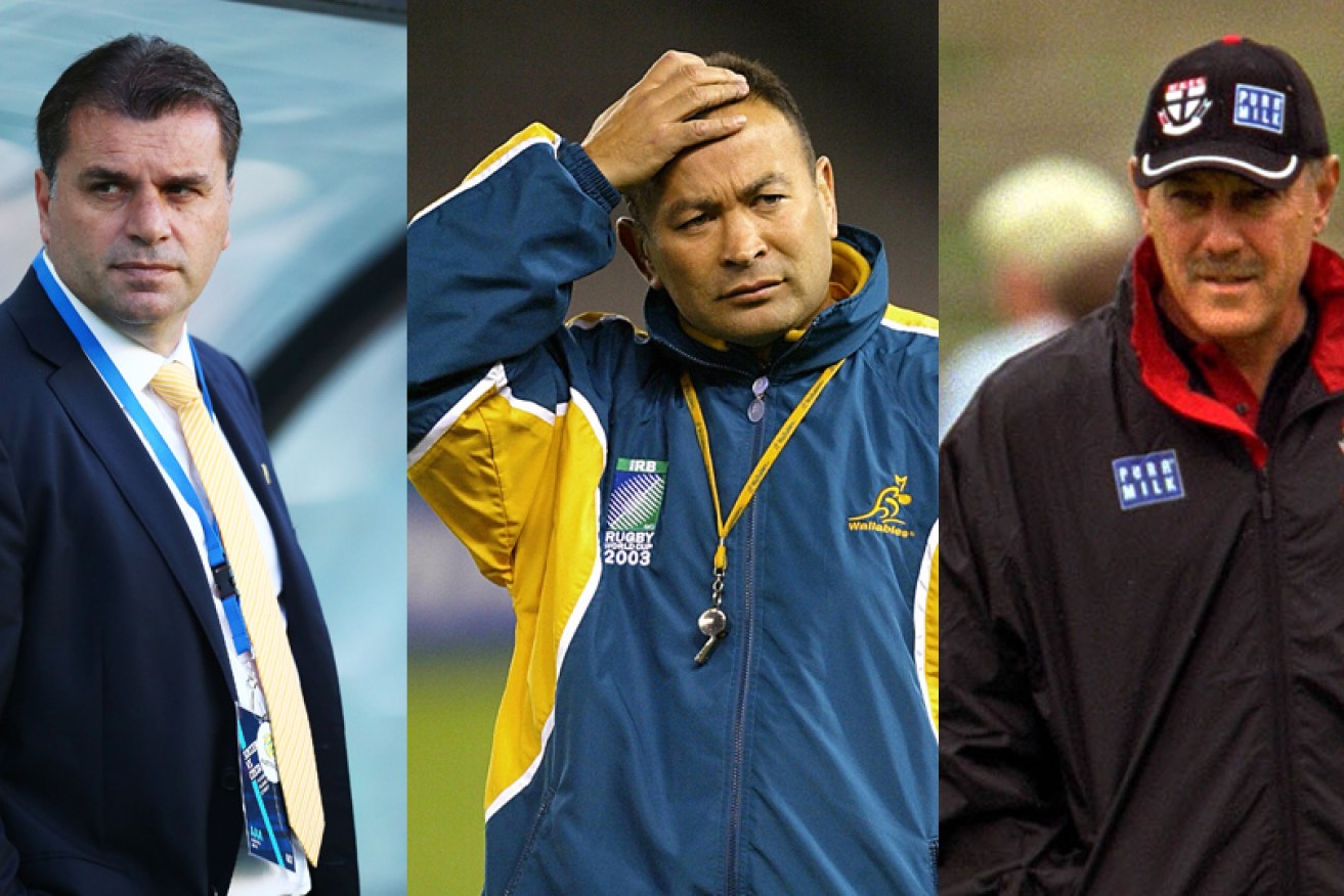 Postecoglou, Jones and Blight. Coach's stories rarely end well.