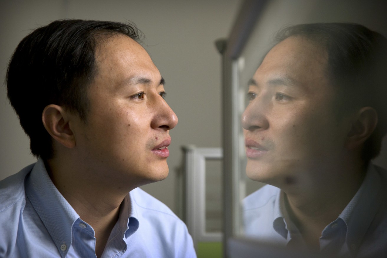 He Jiankui said he altered the DNA of twin girls earlier this month to help them resist possible HIV infection.