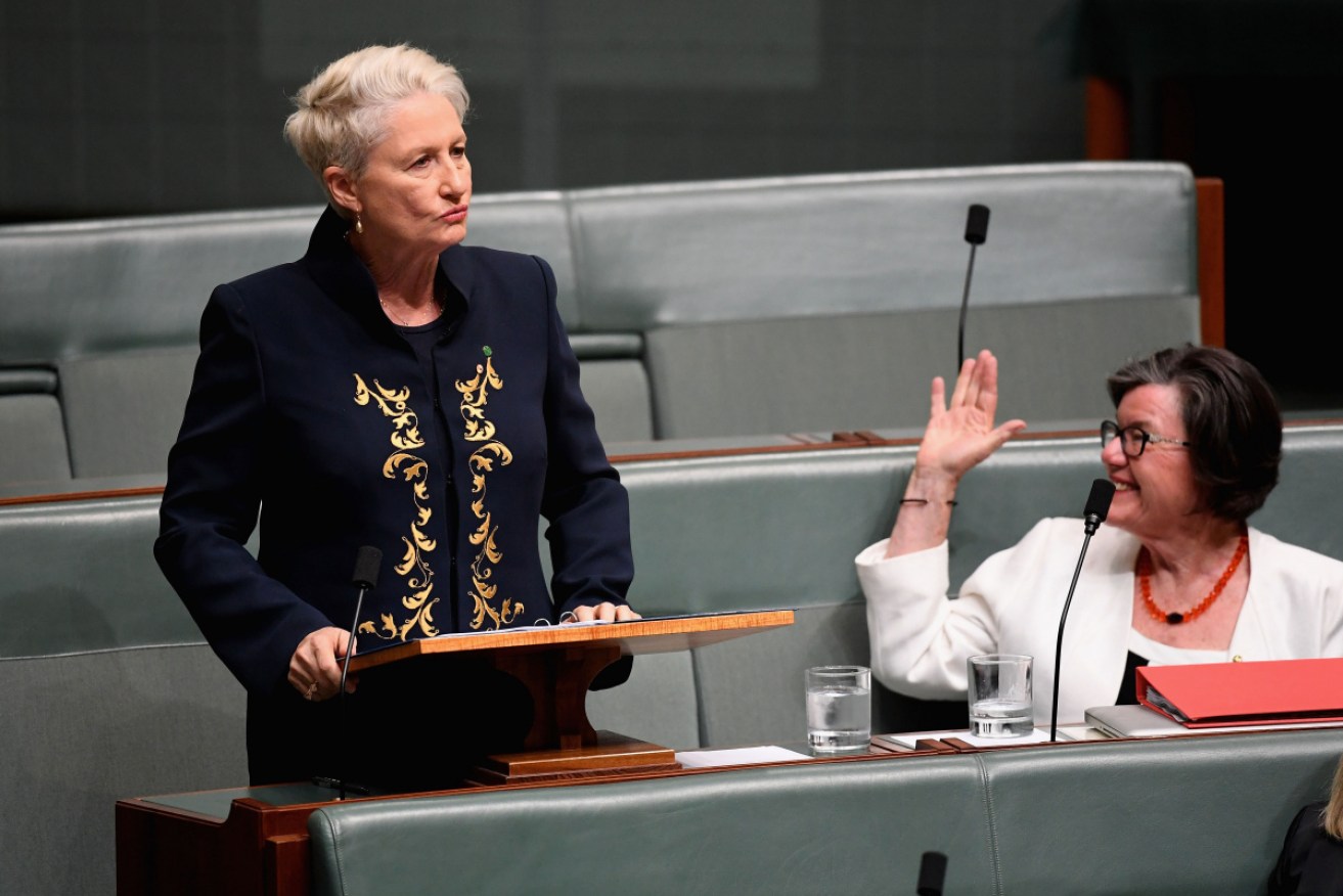 The government could refer Kerryn Phelps to the High Court a day after her maiden speech. 