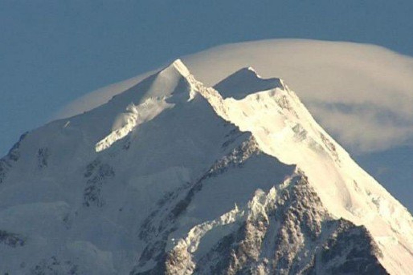 Police say the avalanche pushed the hikers into a crevasse.
