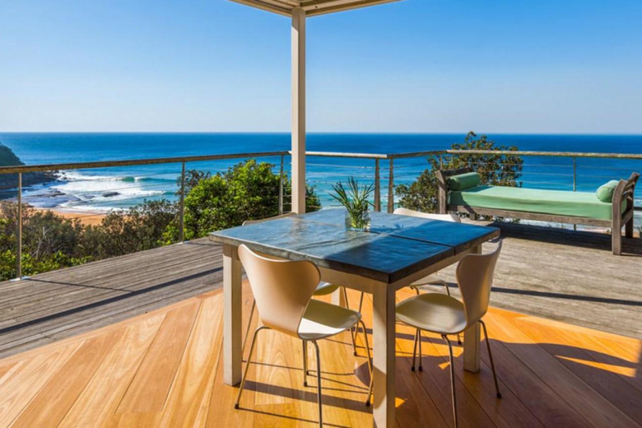 This Newport beach house was one of the few Sydney homes selling.