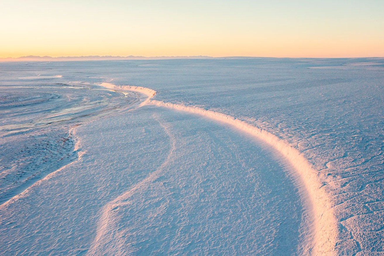 A frozen shore line along the 1002 Area of the Arctic Wildlife Refuge in Alaska. For more than a generation, opposition to drilling has left the refuge largely unscathed, but now the Trump administration is clearing the way for oil exploration along the coast. 