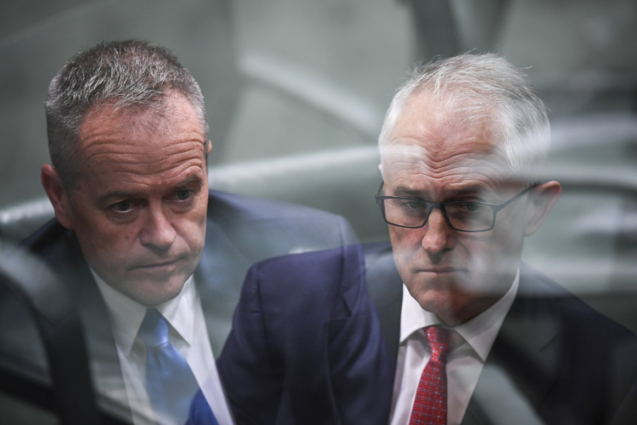 Malcolm Turnbull is accused of colluding with the Labor Party while PM.