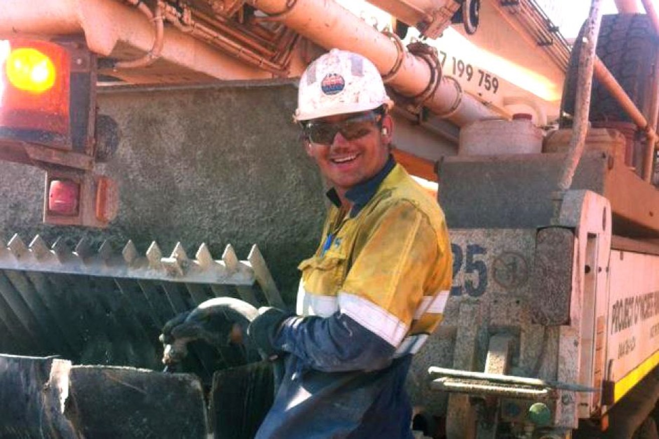 Rhys Connor was working at the Hope Downs mine in the Pilbara in 2013 when he took his life.

