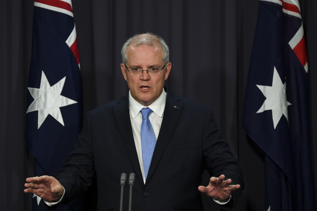 Scott Morrison has accused Labor leader Bill Shorten of being a threat to Australia's national security.