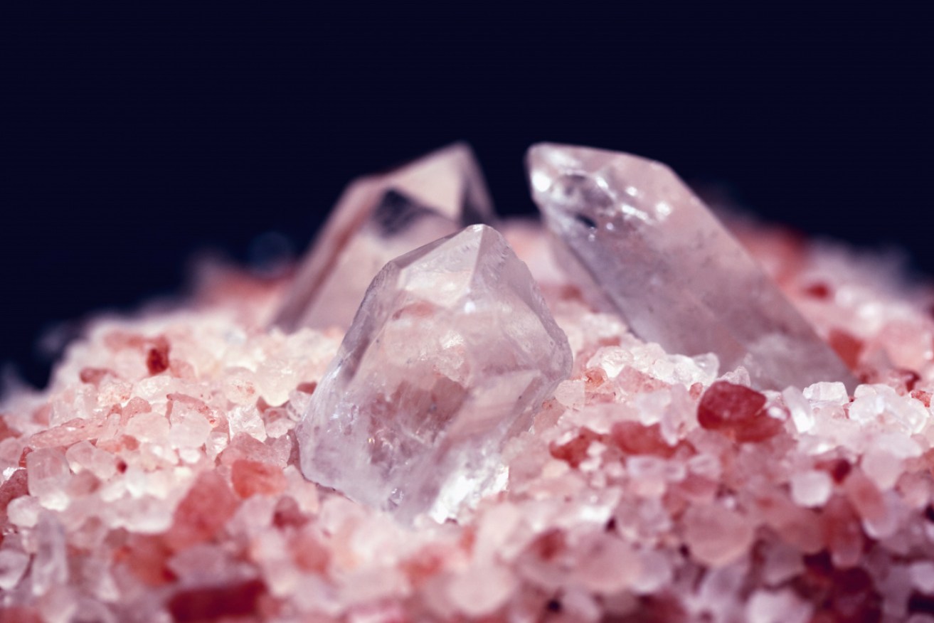 Pink Himalayan rock salt has been given mystical health benefits.