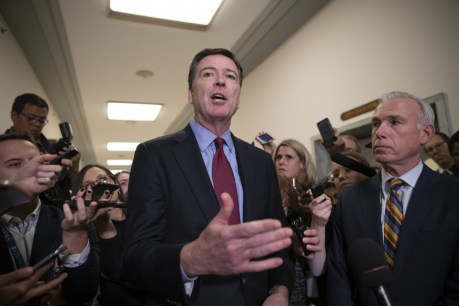 Former FBI chief James Comey grilled for seven hours over Clinton emails
