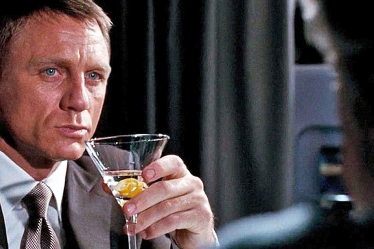 New research expresses concerns over 007's 'severe' drinking problem.