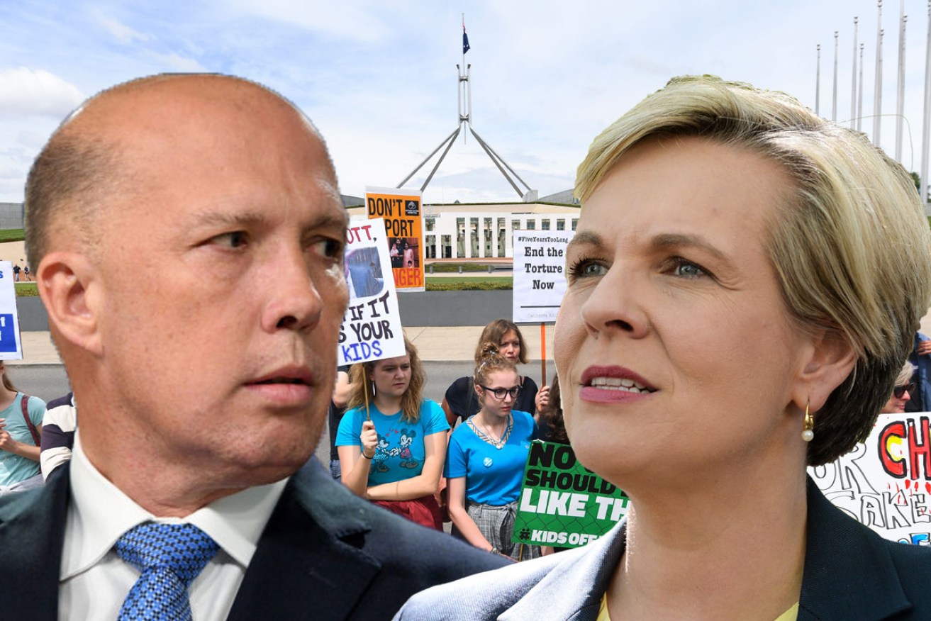 Mr Dutton accused Labor of preparing to 'trash' offshore processing.