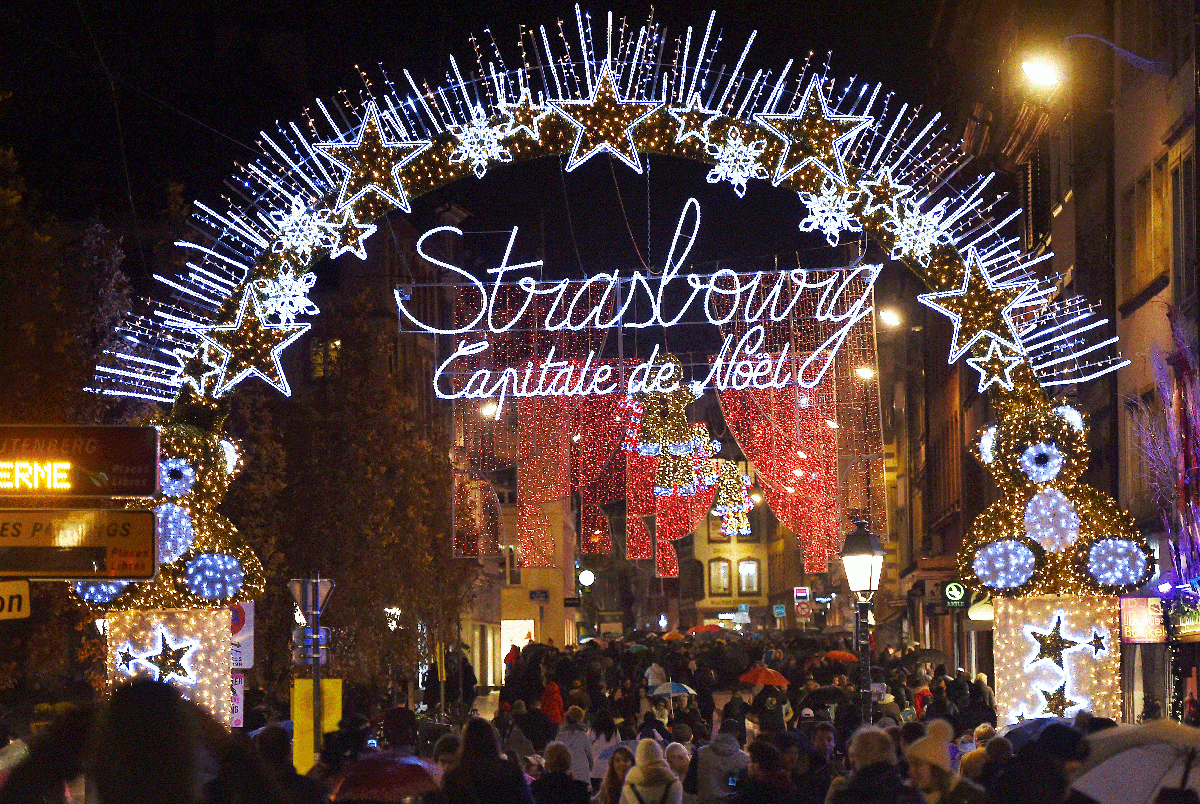 The city's Christmas market is a popular tourist destination.