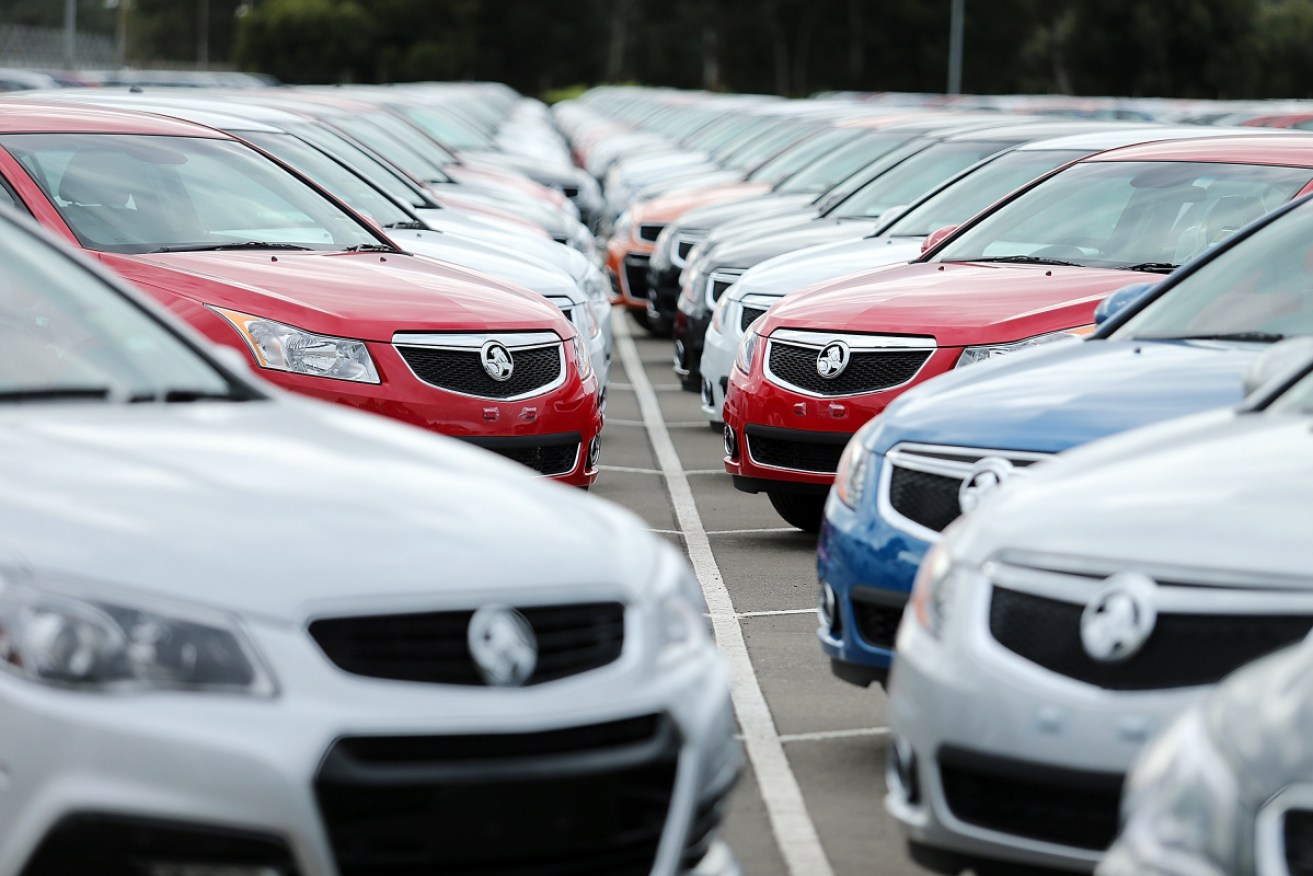 Holden's sales have plunged since it said it would leave Australia.