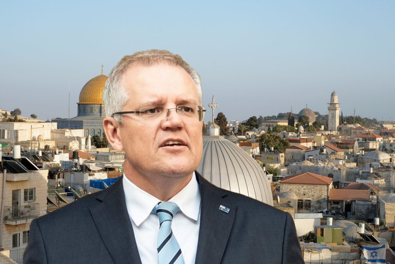 Scott Morrison confirmed he would consider moving Australia's embassy in Israel in December from Tel Aviv to Jerusalem.