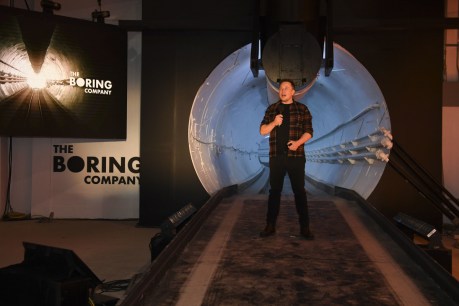 Elon Musk makes good on promise to build tunnel under LA