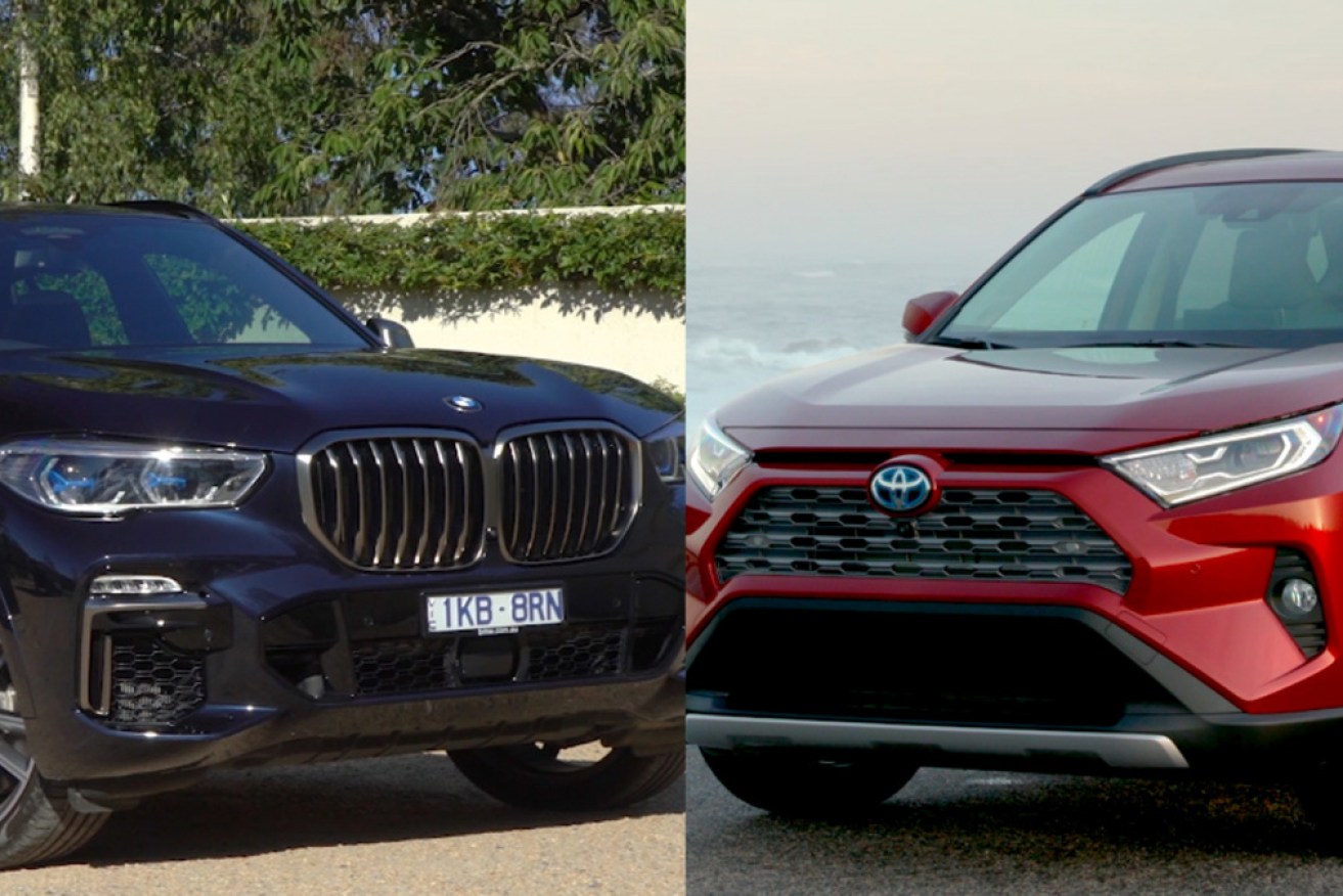 There are fears huge advertising budgets for SUVs are complicating Australia's climate plans.