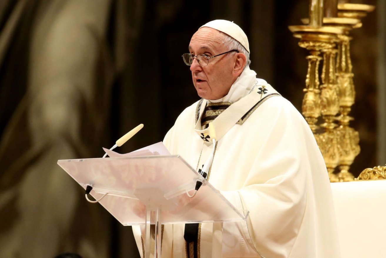 The doctrine of priestly celibacy isn't etched in stone forever, Pope Francis has said. <i>Photo: Getty</i>