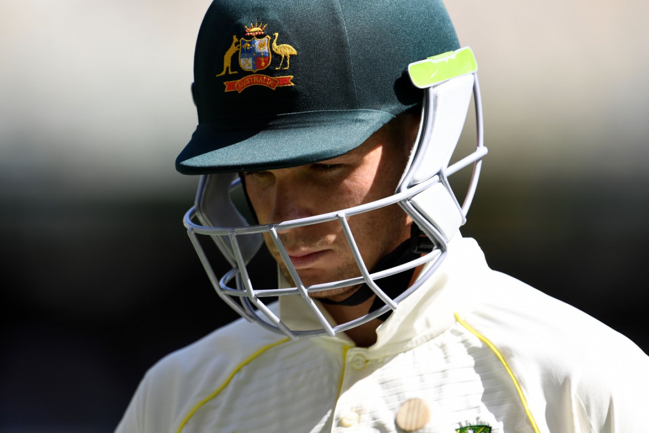 It is the second time in as many years that Peter Handscomb has been dropped mid-series.